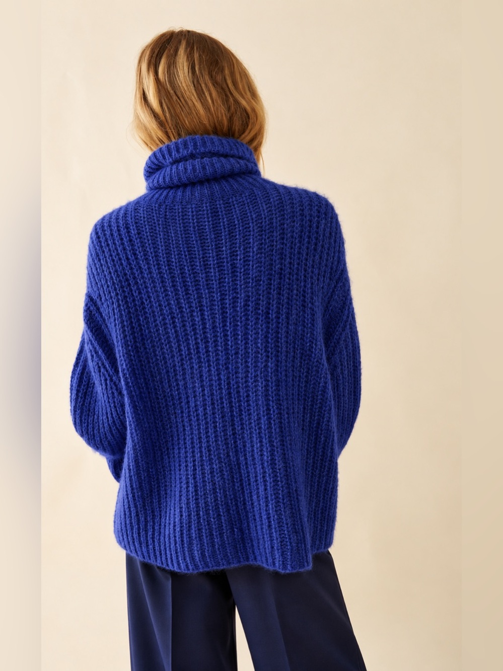 ba&sh Cashmere Blend Oversized Cowl-neck Sweater US Size 6 - Picture 3 of 8
